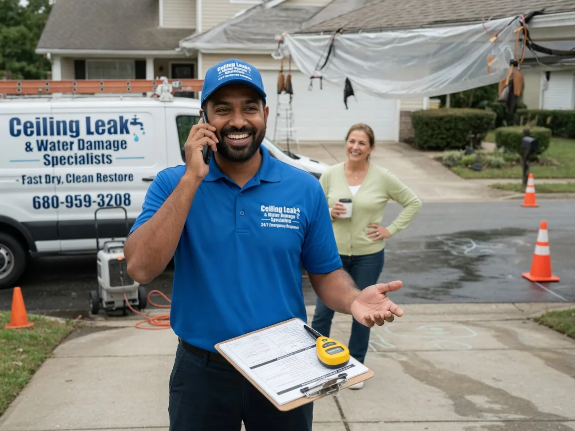 Ceiling Leak Cleanup Norwich, NY FAQs